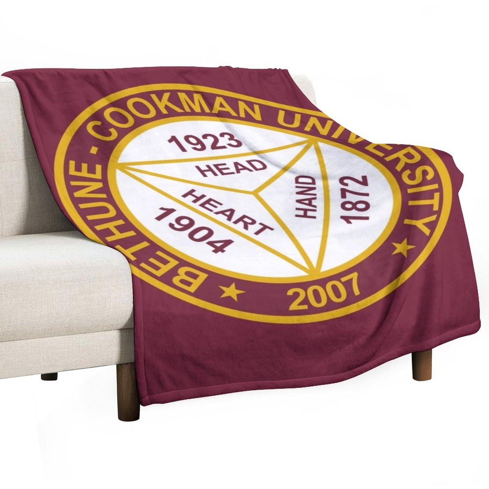 Bethune Cookman University Throw Blanket blankets and throws Extra Large Throw Thermals For Travel Weighted Blankets 30x40in
