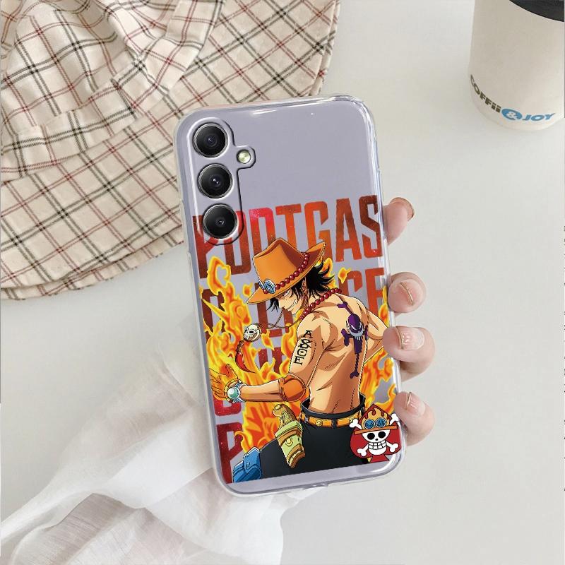 

Мягкий прозрачный силиконовый чехол с рисунком аниме для Xiaomi Redmi Note 13 14T 15 Samsung A55 A35 M35 S24 iPhone Huawei Honor Camera Защитный противоударный чехол iPhone 15 Plus