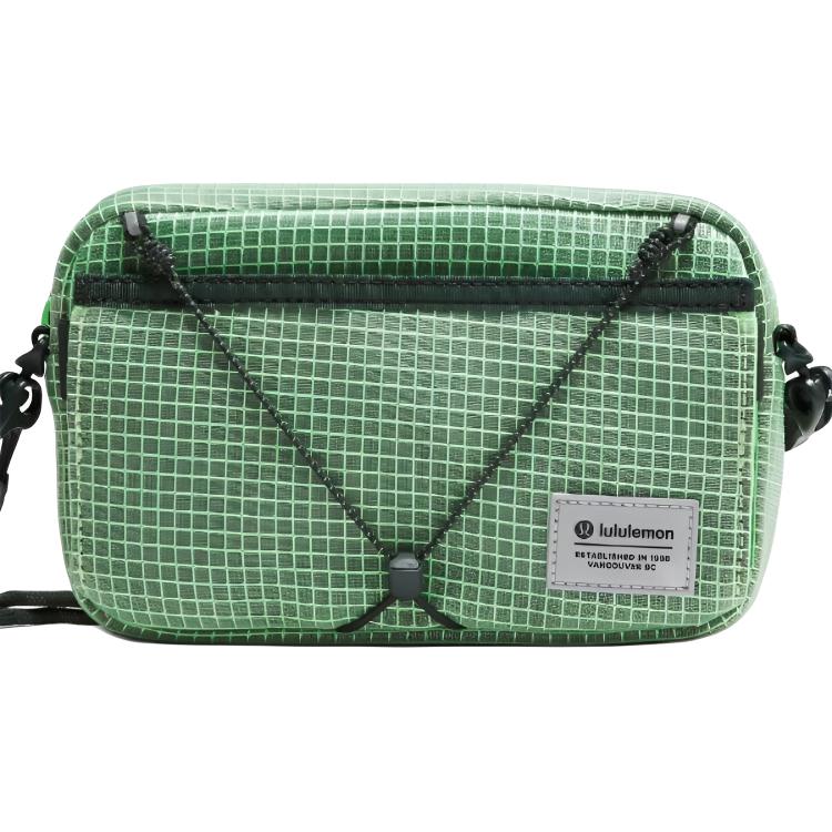 Lululemon Clippable 1L Fashionable Versatile Polyester Travel Storage Bag Small Women bags Lime-Green LU9CJNS-070371 Green