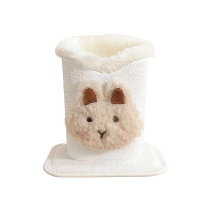 Soft Plush Materials Cartoon Design Glasses Holder For Desk Organization Eyeglasses Stand Desktop Decoration