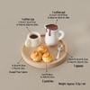 Handmade Mini Dollhouse Pastry Coffee Cup & Spoon Decoration Set