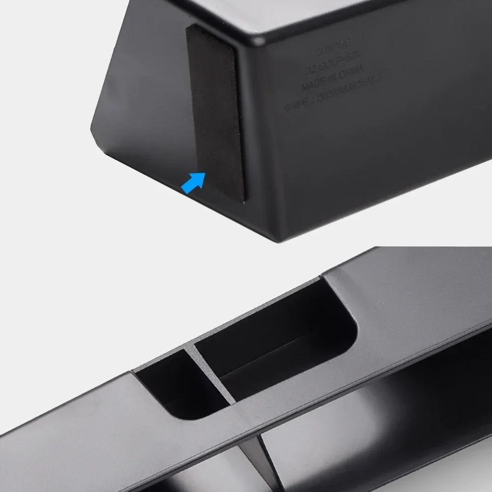 Auto Mittelkonsolen Organizer Box für Volkswagen VW Golf MK8 Golf 8 2020 - 2025 LHD Aufbewahrungsbox Behälter Etui Zubehör