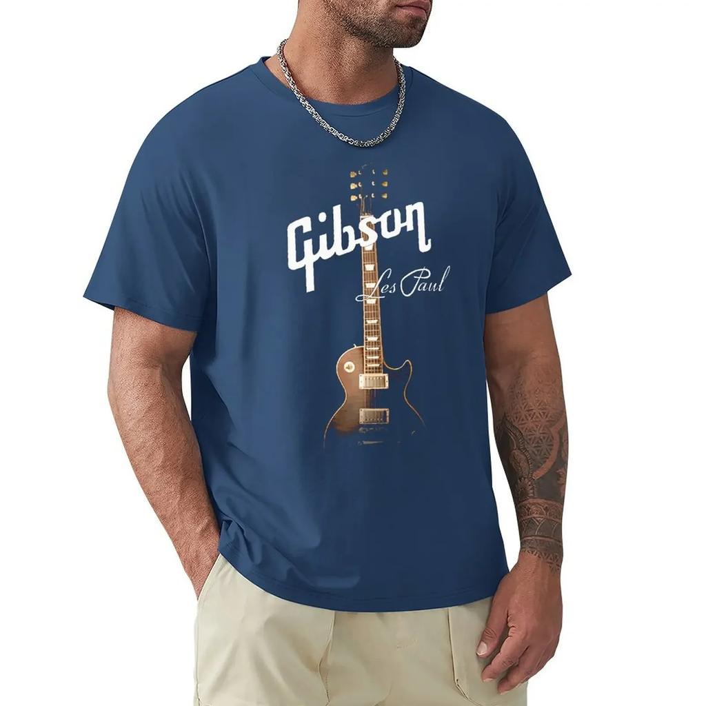 Cool trička Gibson s grafikou Pánská trička Gibson Rock Grunge Hudební nadšenec Trička Hipsterská trička Hip Hop Ležérní trička#Barva(3)
