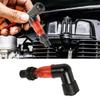 1pc Motorcycle Spark Plug Decorative Cover Motorcycle Ignition Spark Plug Cap Motorcycle 90 Degree Flashing Spark Plug Cover