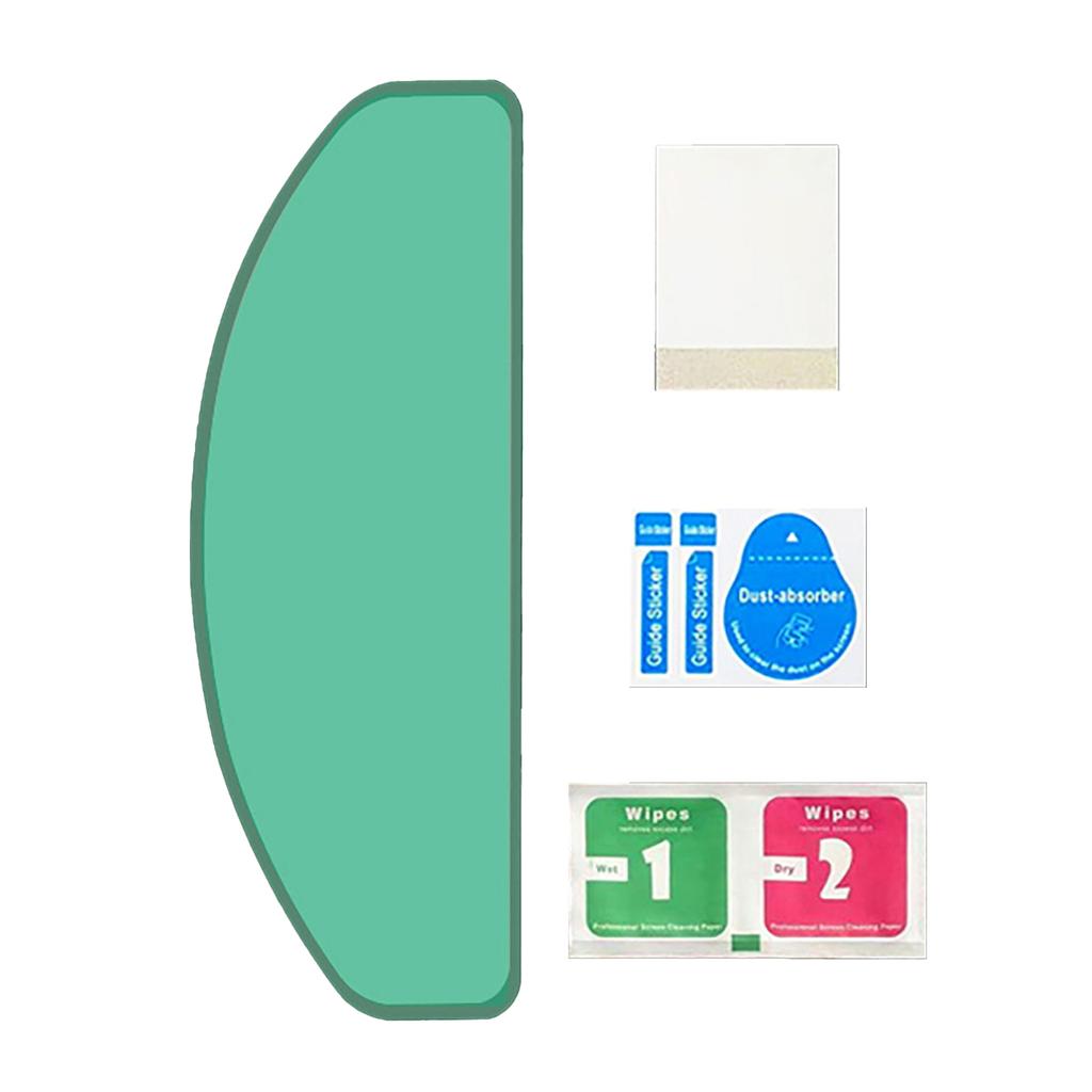 Universal Motorcycle Helmet Visor Anti Fog Film Insert Clear Lens Clear View Helmet Visor Insert Simple Installation