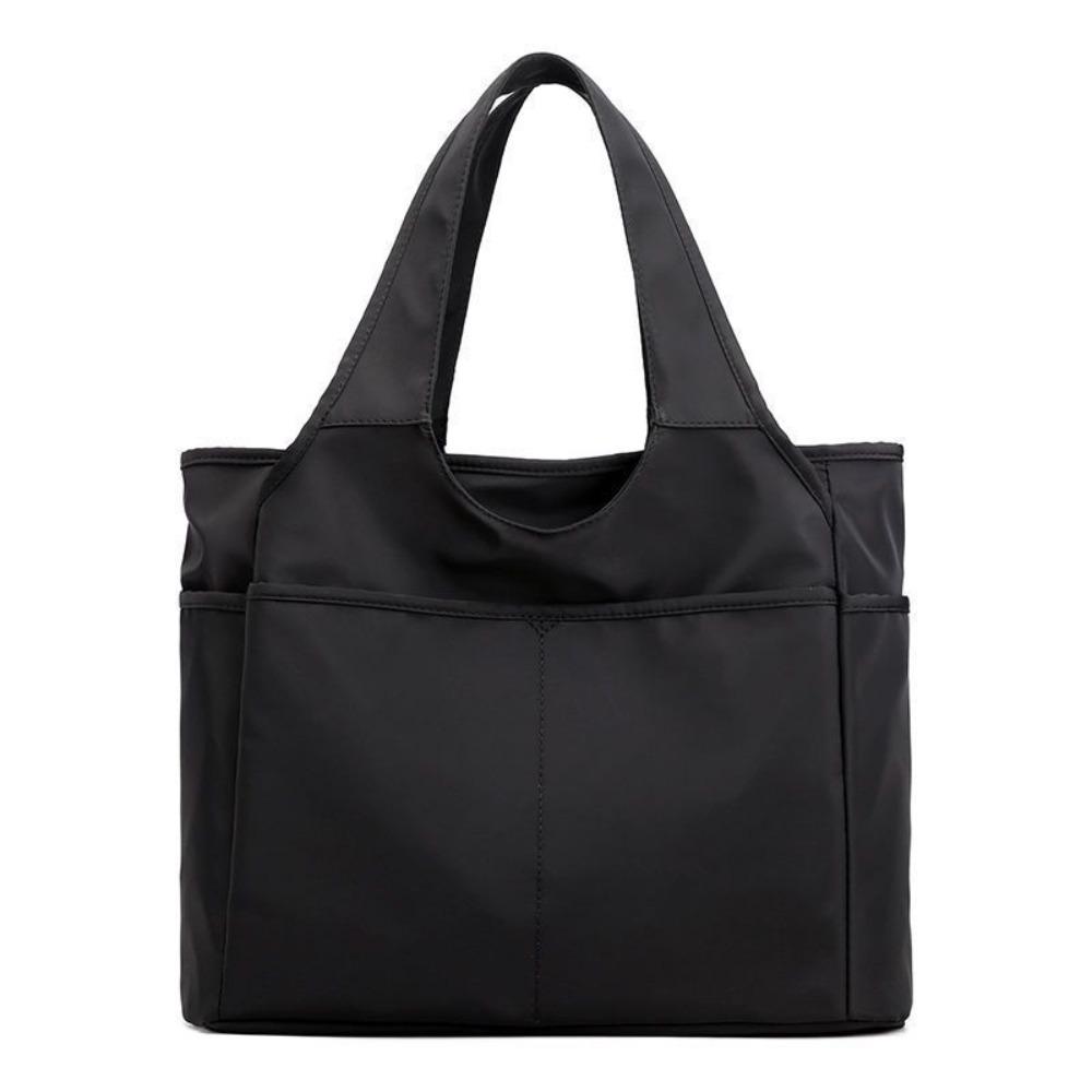 Large Capacity Nylon Shoulder Bag Oxford Cloth Handbag Portable Underarm Tote Bag  Travel