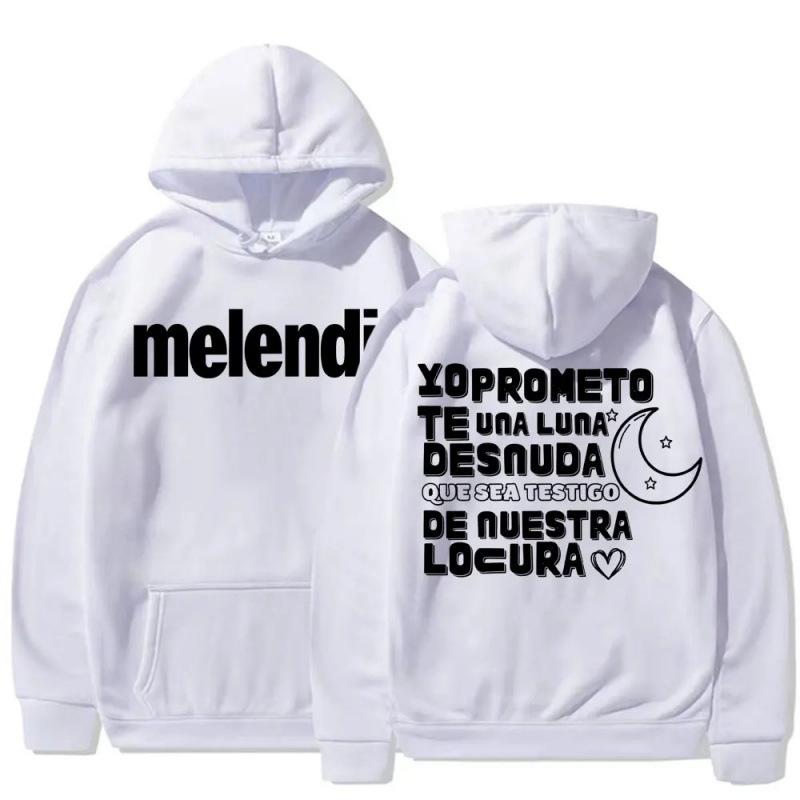 Rapper Melendi Album Tour Mikiny s potiskem dopisů