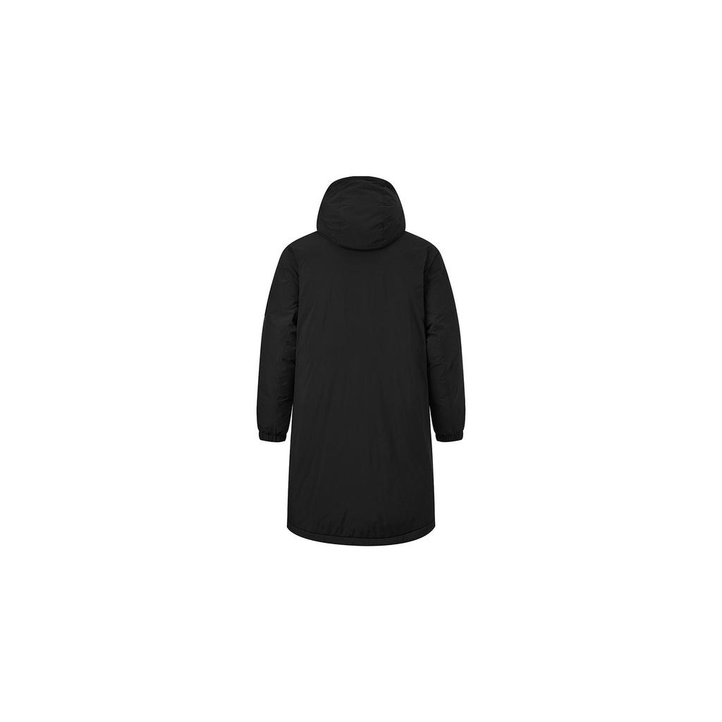 Li Ning Outdoor Series Water-Resistant Warm Hooded Down Jacket Unisex Jacket Black AYMT279-1