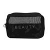 Transparent Mesh Makeup Bag Storage Case Zipper Make Up Bags 3 Size Women Travel Toiletry Wash Cosmetic Bag