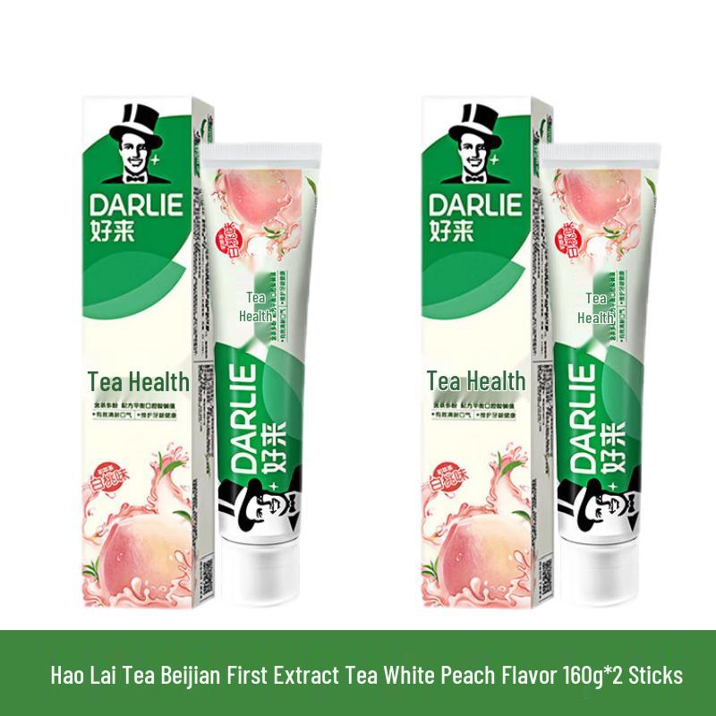Darlie Tea Care Peach Flavor Toothpaste Twin Pack