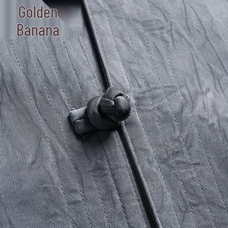 Men's Summer Ice Silk Chinese Tang Suit Set