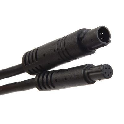 1x 4/5Pin Male To Female Car Reversing Parking Camera Video Extension Cable Wire PVC Coating For Surveillance Camera