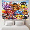 Five Nights Party Tapestry, Unique Design Tapestry, Wall Decor for Bedroom,Livingroom, Playroom,Heartwarming Fan Holiday Gifts
