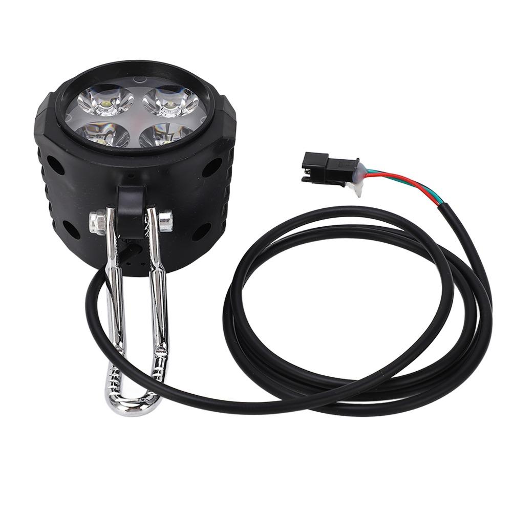 36-72V Electric Scooter Front Light ABS Bike Headlight Electric Horn Headlight  Cycling Accessories