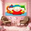 Unique Anime Wall Tapestries S-SOUTH P- PARK Cute Cartoon Tapestry Aesthetic Dorm Backdrop Cloth Bedroom Flag Party Banner Decor