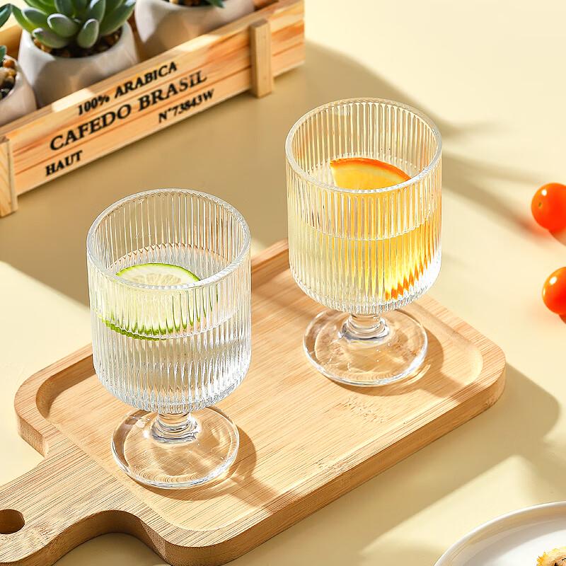 BAILOCK Evian Glass Water Set