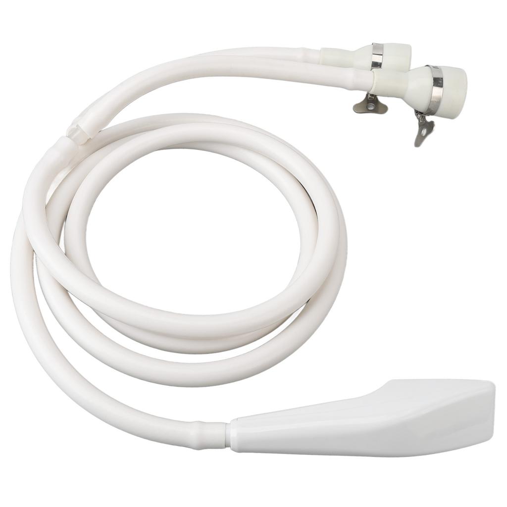 Podwójny Port Przyłączeniowy Bateria Umywalkowa Głowica Prysznicowa Spryskiwacz do Szamponu z Wężem do Kąpieli Dziecka Zwierząt Domowych Mycia Włosów