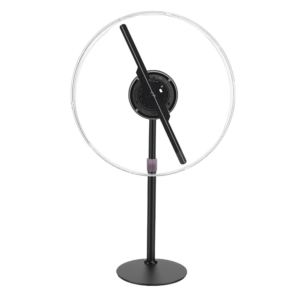 3D-Hologramm-Ventilator mit Abdeckung 12,59 Zoll 3D-Holografischer Ventilator-Projektor Werbedisplay mit Fernbedienung 234 LED-Perlen