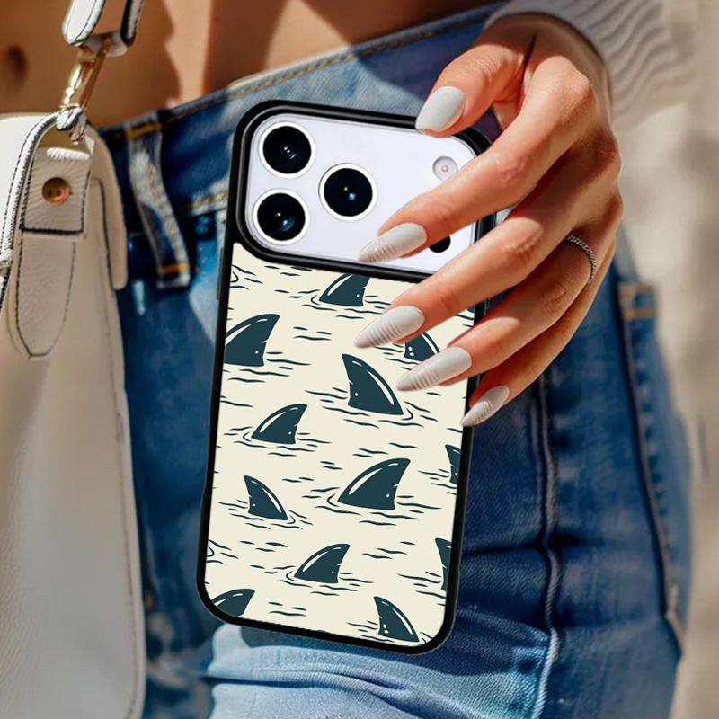 Orcas Whale Phone Case For iPhone 17 Air 14 15 13 12 Max Cover For Apple 16e 11 Pro Max Plus Coque