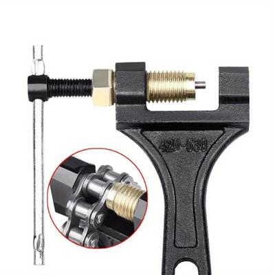 Universal-Kettentrenner 420-530 Kettenschneider-Reparaturwerkzeuge Kettenreparaturwerkzeug Passend für Fahrrad, ATV, Go-Kart, Roller, Motorrad, Fahrrad