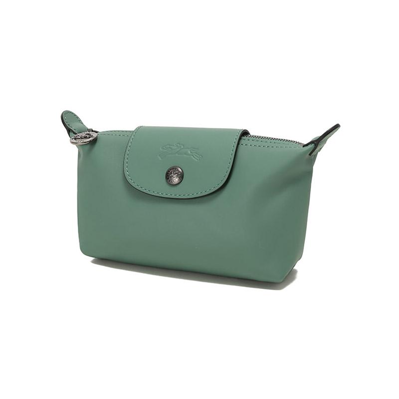 Longchamp Le Pliage Xtra Zipper Snap Closure Leather Dumpling Clutch Women clutch 34174987D90