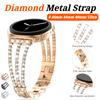 Λουράκι με Διαμάντια για Samsung Galaxy Watch 8 Classic 46mm 44mm 40mm Λαμπερό Σχέδιο Πολυτελές Γυναικείο Βραχιόλι για Samsung Galaxy Watch Ultra 2025 47mm Correa