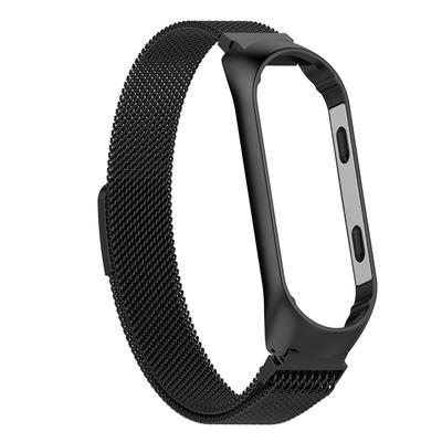 Smart Watch Strap Metal Stainless Steel Strap For Xiaomi Mi Band 3 4 Wrist Strap For Xiaomi Miband 3 4 Bracelet For Mi Band 3