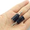2pcs Stereo Jack Male Plug 3.5mm To Female Plug 2.5mm Converter For Audio PC Phone Headphone Earphone Adapter Cable Jack