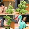 Jurassic Dinosaurier Park Plüschtier Grüner Stegosaurus Dreieckiger Drache Tyrannosaurus Rex Cartoon Stofftier