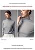 Elegant High Neck Women's Merino Wool Sweater - Ultra-Fine Knit, Autumn 2026