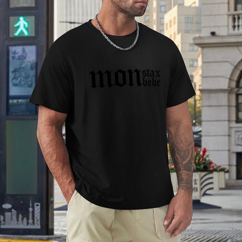 Neuer Eingang Mode Monsta X Monbebe Logo Design () T-Shirt schnelltrocknendes T-Shirt Mann Anime-Shirt individuelles Shirt einfarbig