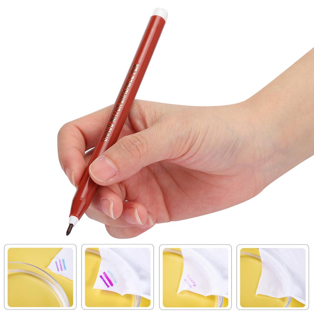 10pcs Water Erasable Pen Single‑Head Cross‑Stitch DIY Fading Pen Fabric Marker