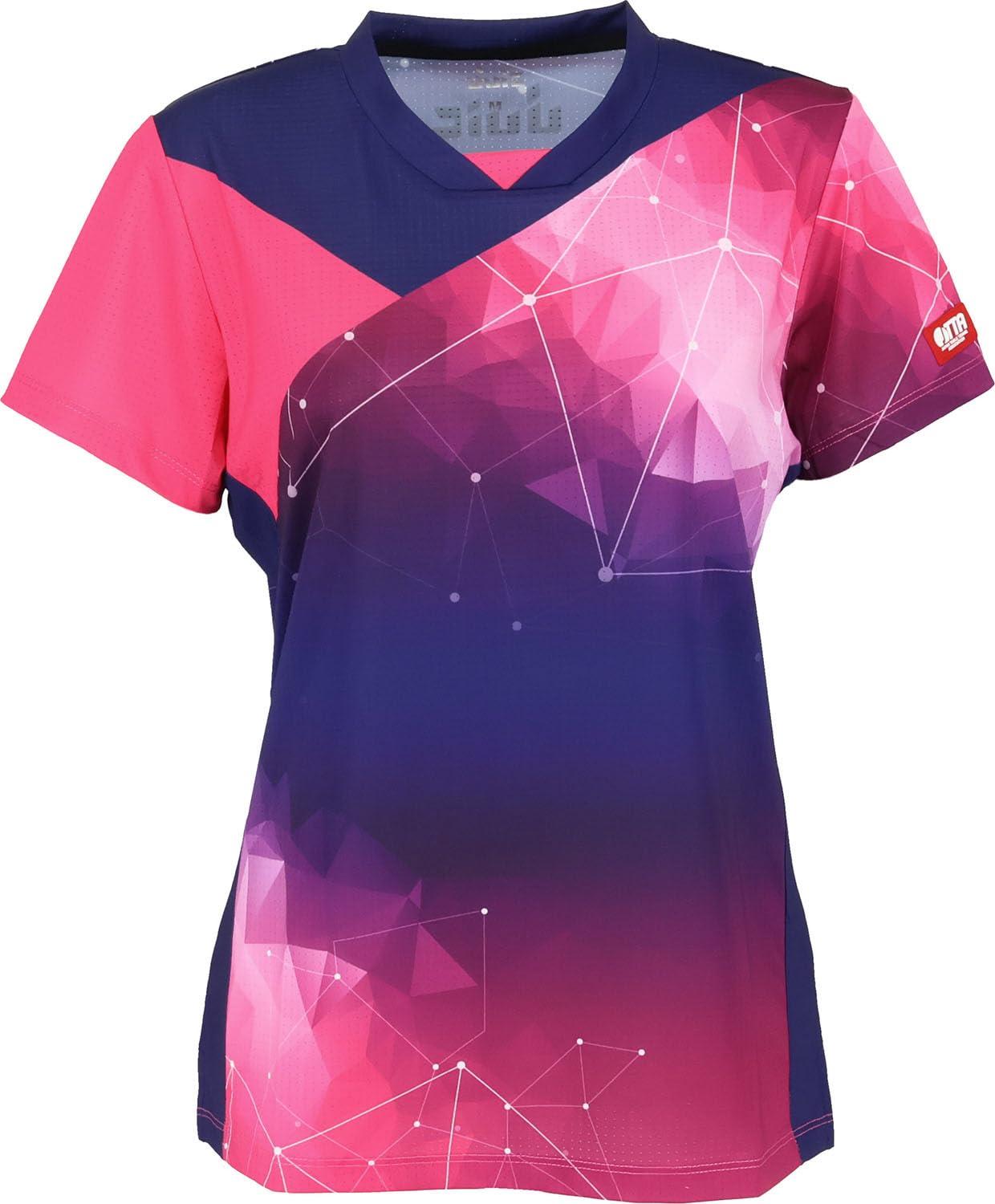 JUIC (Juic) Table Tennis Game Shirt Cosmo Ray Women s JTTA Approved Dry Lightweight 5708 Pink M