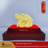 Golden Coin Turtle Wealth Ornament - Housewarming, Wedding Gift, Desktop or Living Room Decoration, Longevity Mascot.