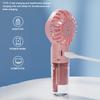Portable Humidifier Fan Mini Handheld Mist Fan Portable USB Rechargeable Handheld Fan with Humidifier Mini Water Spray Hand Fan