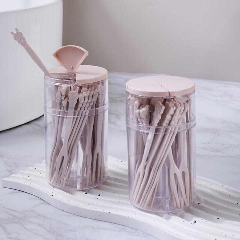 ZISIZ Disposable Fruit Fork & Pick Set