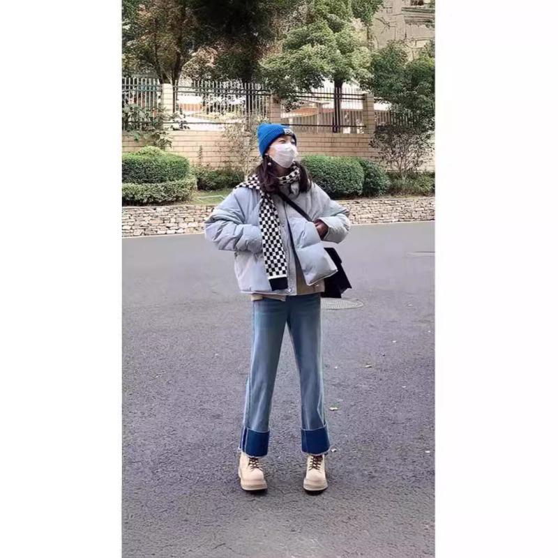 Padded Clothes Women's Short Models, New Loose Padded Jackets, Bread Clothes, Padded Clothes Women's Winter Coats