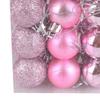 72pcs 3 Cm Christmas Balls 1.2 In Christmas Hanging Ball Christmas Tree Balls  Wedding Decor