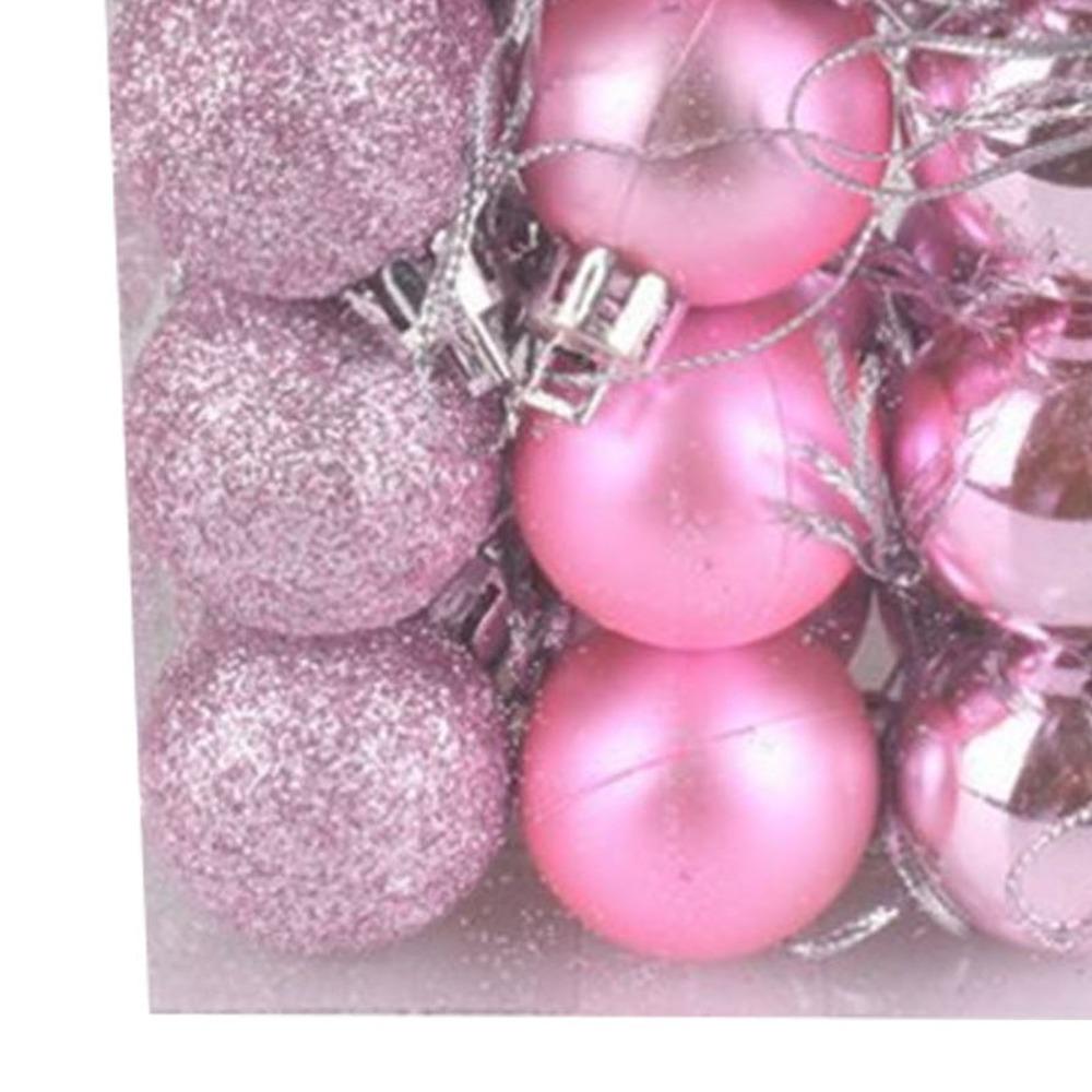 72pcs 3 Cm Christmas Balls 1.2 In Christmas Hanging Ball Christmas Tree Balls  Wedding Decor