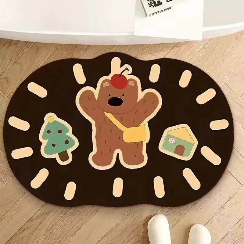 Changbaosen Soft Diatomaceous Earth Bathroom Mat