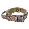 Tactical Dog Collar Adjustable Military Nylon Dog Collar With Control Handle And Heavy Duty Metal Buckle For Medium & Large Dog