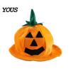 Comfortable Breathable Festival Hat Halloween Pumpkin for Kids Adults, Funny Plush Store Window Decor Witch Party Costume, Cosplay, Stage Performances