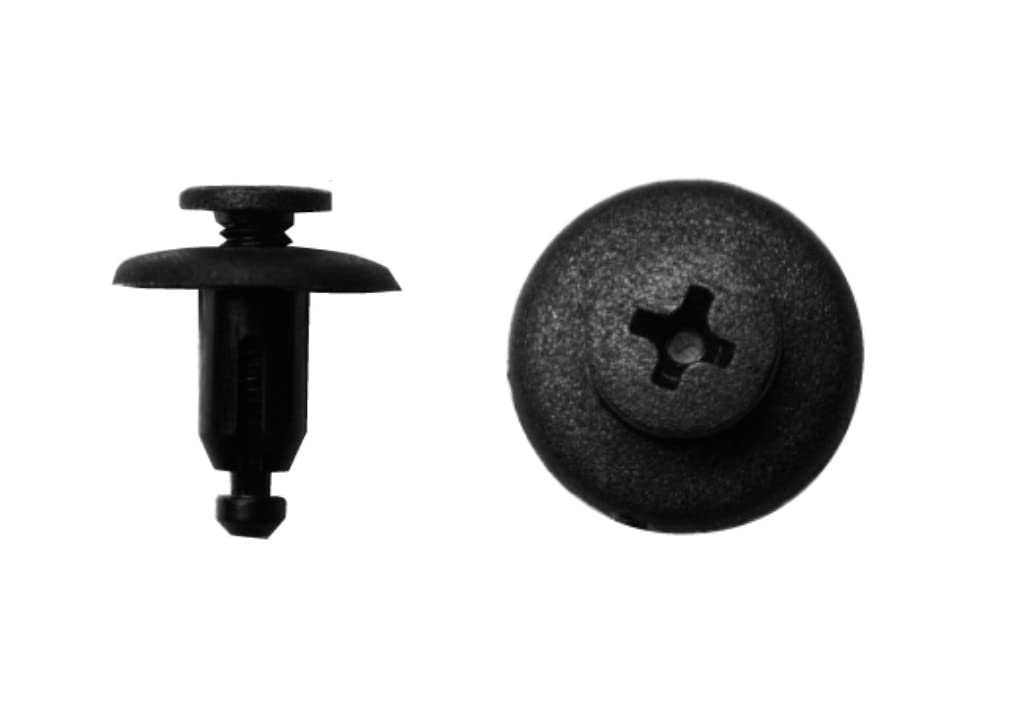 

Boston Automotive Parts 10 pieces per BC5213 Scrivets, Black, pack, чёрный