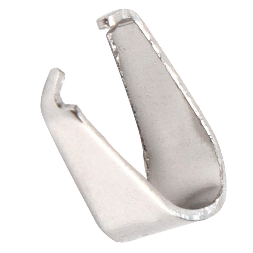 500pcs Exquisite Pinch Clips Stainless Steel Pendant Clasps Pendant Connectors  Craft Making