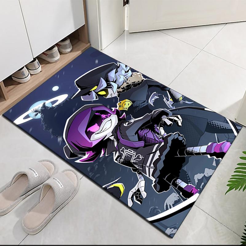 Murder Drones Printed Carpet, for Office Chair Living Room Bedroom Kitchen Room Decor Gifts.