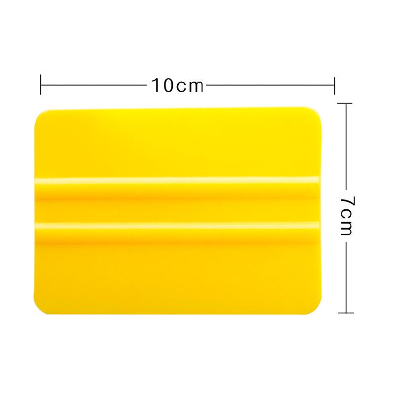 Anti-Scratch Car Film Scraper & Installation Tool with Cloth Sticker