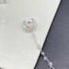 Inlaid Zircon Marquise Beading Chain: Handmade Crystal Jewelry Accessory with Micro-Diamond Detail