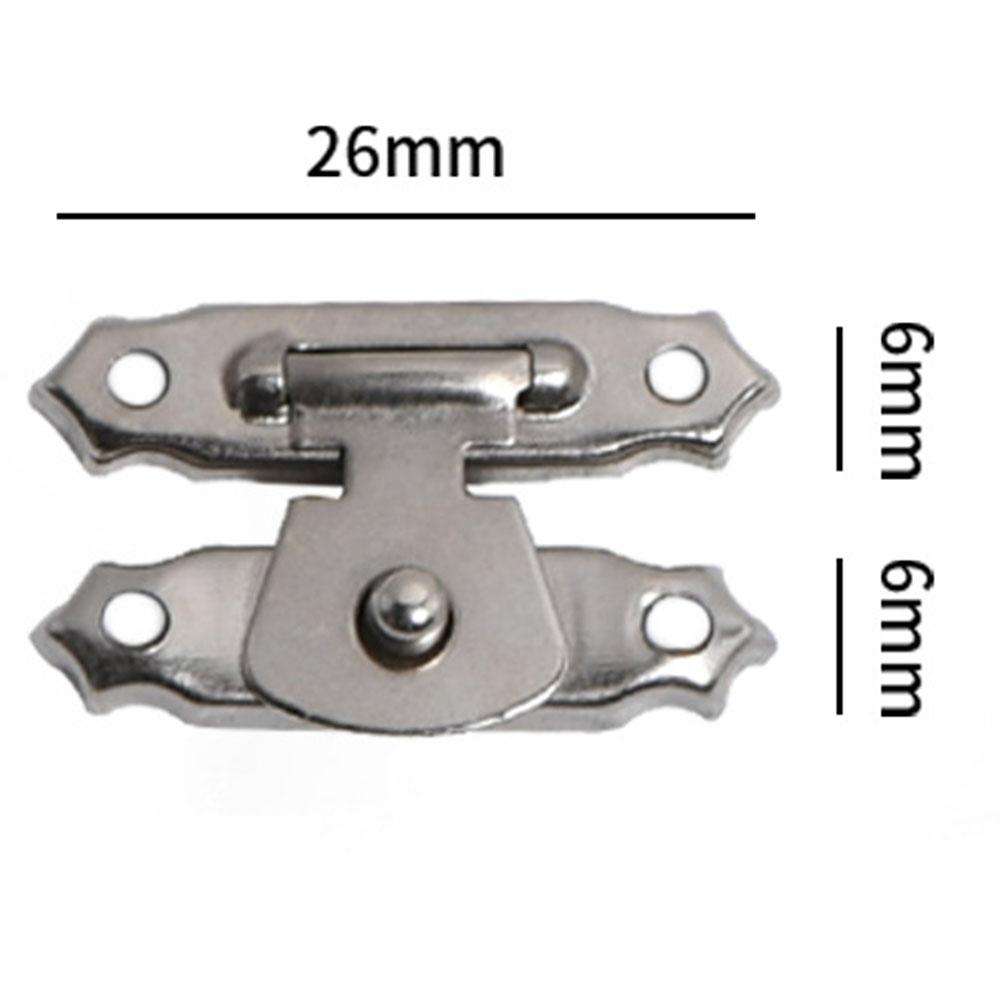 Lot de 10 fermoirs à loquet en bronze antique pour boîte à bijoux, valise, boîte en bois, boucle, accessoires décoratifs