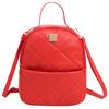 Trend Fashion Casual Backpack Classic Rhombus Embroidered Women's Backpack Front Bag Storage Portable Shoulder Satchel