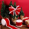 5cm Wide Christmas Bows DIY Christmas Gift Packing Ribbon  Christmas Decoration